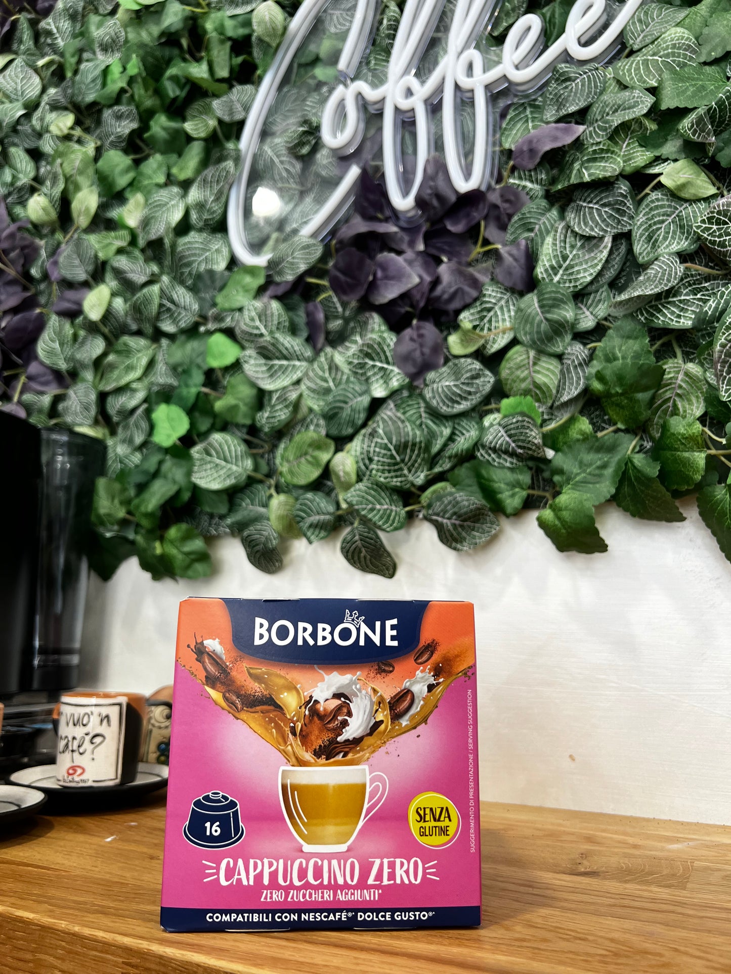 Borbone | Cappuccino Zero Senza Glutine | 16 Capsule | Dolce Gusto