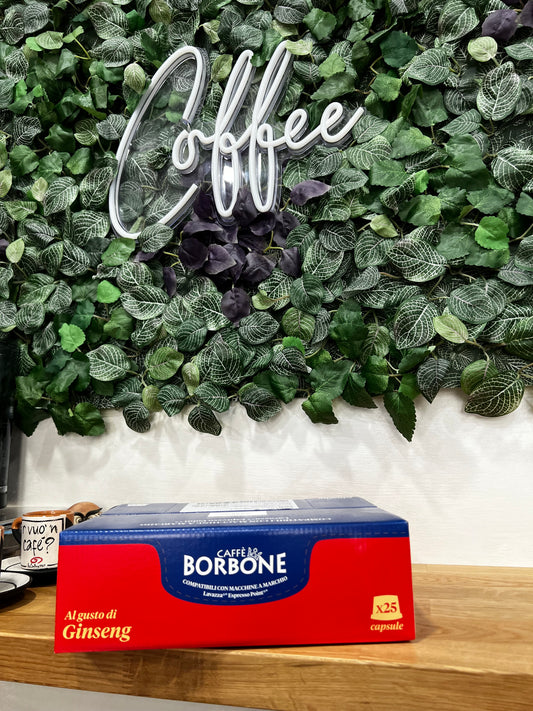 Borbone | Ginseng | 25 Capsule | Lavazza Espresso Point